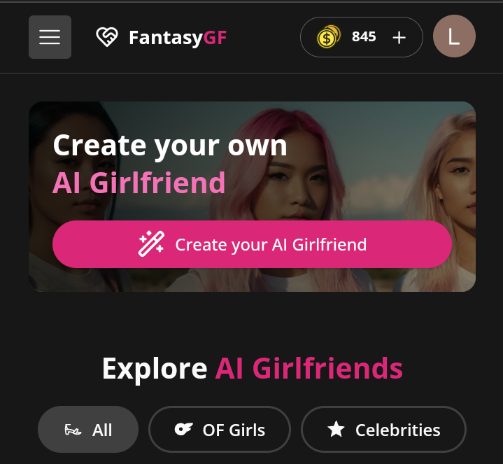 FantasyGf for GILF AI Porn 