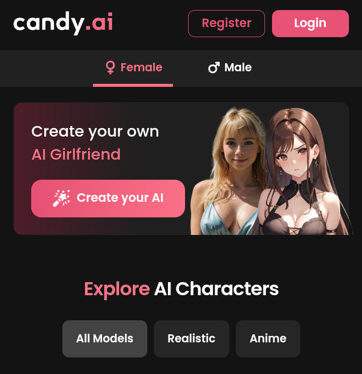 Candy.Ai for GILF AI Porn 